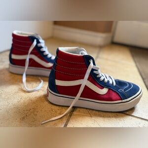 Vans Sk8-Hi ComfyCush 'Chili Pepper True Blue' High-Top